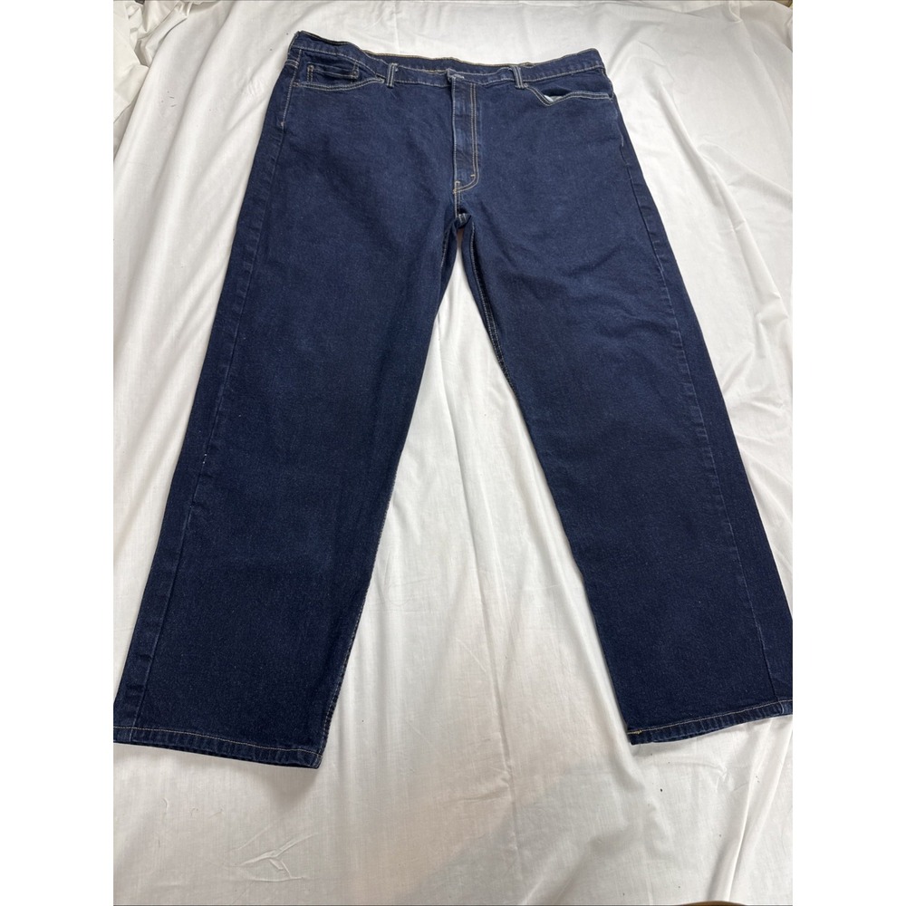 levis 550 jeans mens 46x32‎ (46x31) Dark Blue Jeans Read